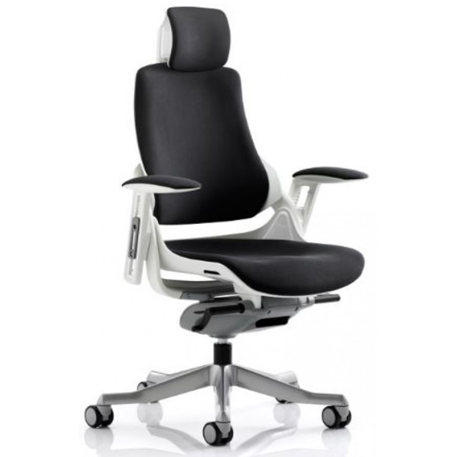 Zouch Black Fabric Ergonomic Office Chair